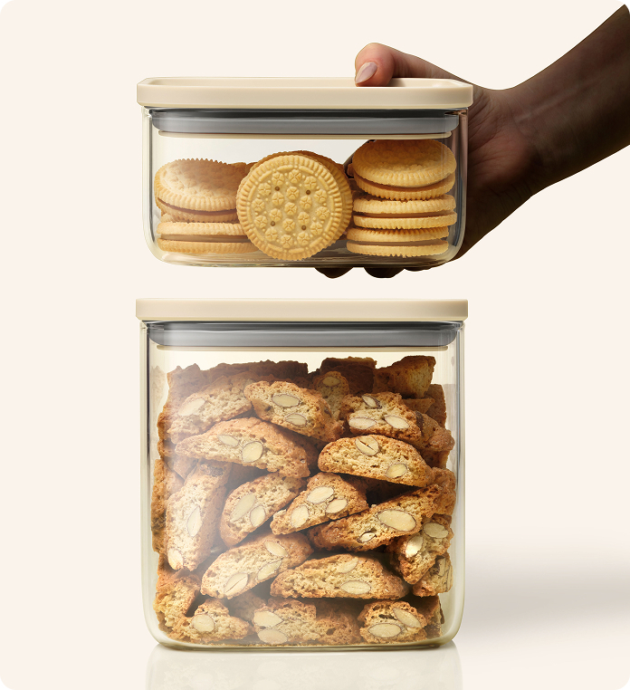 Stackable, Space-Saving Design